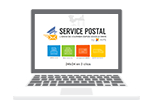 Service Postal chrome extension